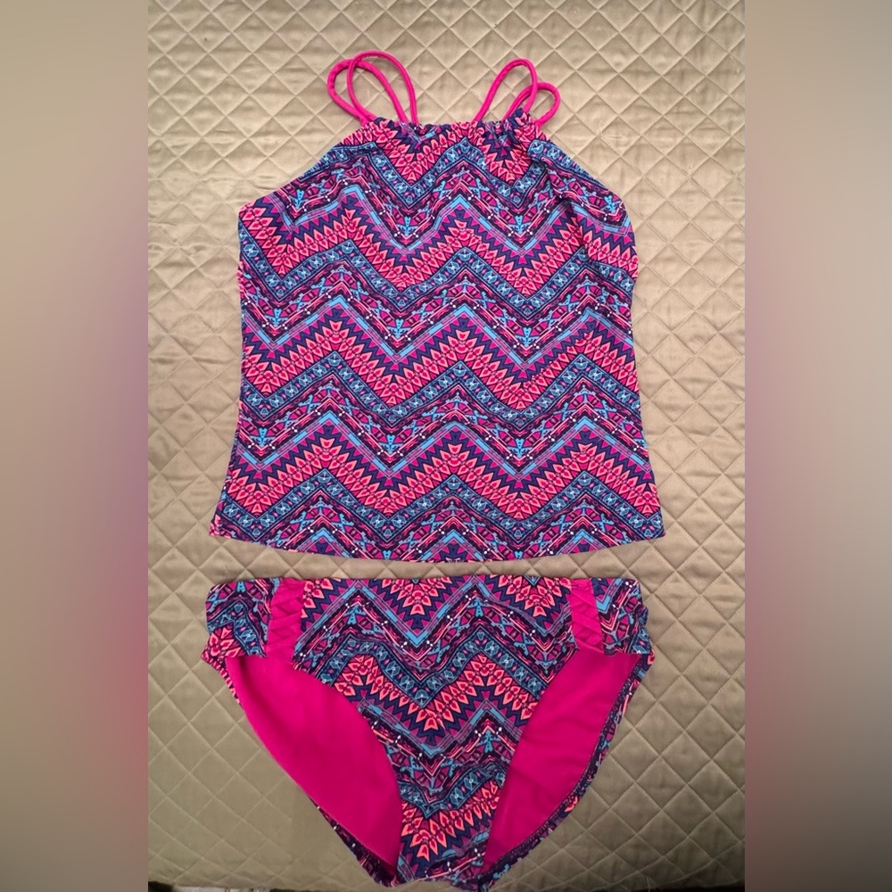 Girls sz 16 Like New Tankini by SO